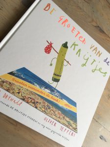 de groeten van de krijtjes oliver jeffers drew daywalt prentenboek kinderboek recensie